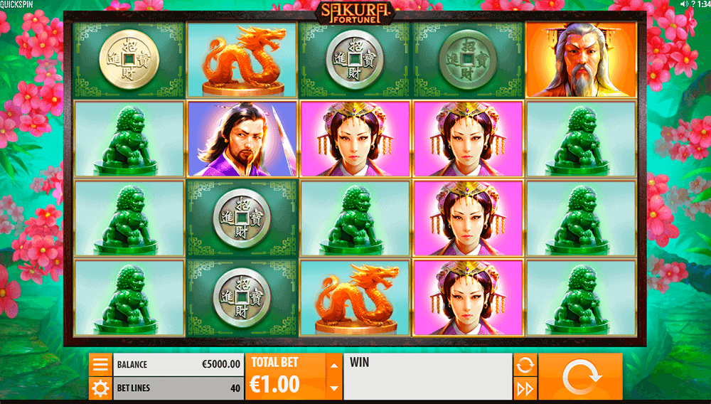 Мобильная версия Sakura Fortune